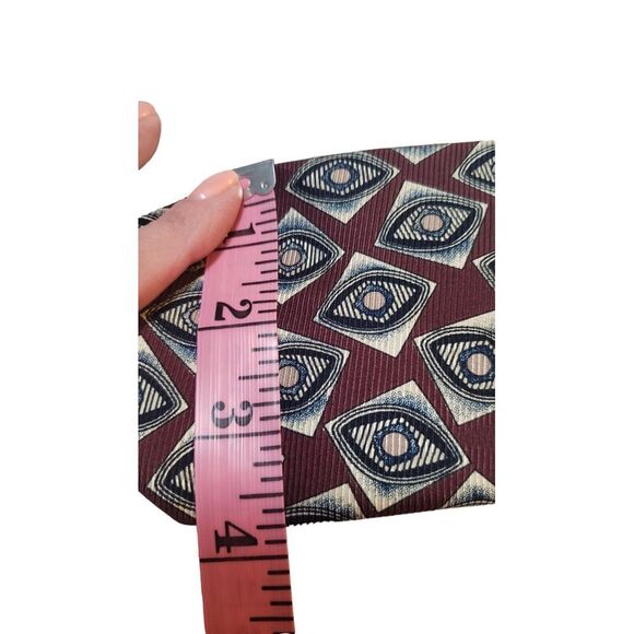 Robert Talbott Best Tie Mens Geometric Silk Necktie Classic Made in USA - Picture 11 of 12